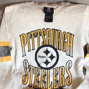 NWOT Steelers Team Apparel Youth SM Long Sleeve